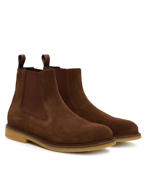 Stivaletti in pelle scamosciata Hugo Boss | 50548076203